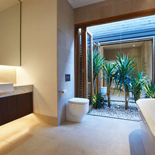 Bathroom connection to outdoors ideas
