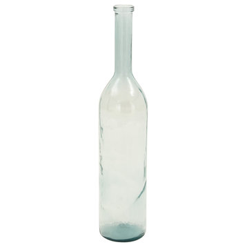 Coastal Blue Recycled Glass Vase 18217