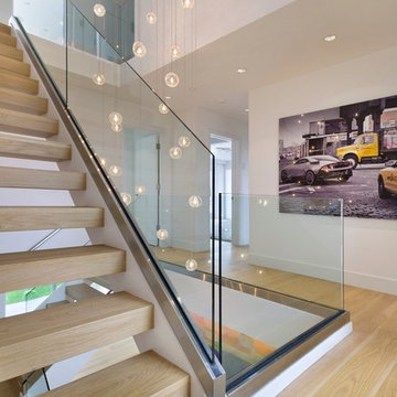 Straight Glass Handrails