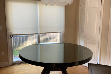 Transitional home design photo in Cleveland