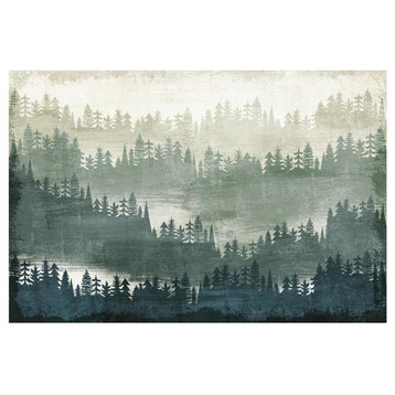 "Mountainscape" Digital Paper Print by Michael Mullan, 20"x14"