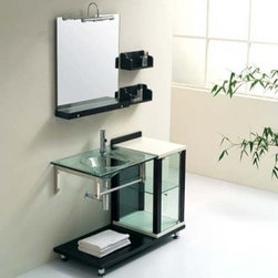 Glass Bathroom Vanities - Bathroom Vanities And Sink Consoles