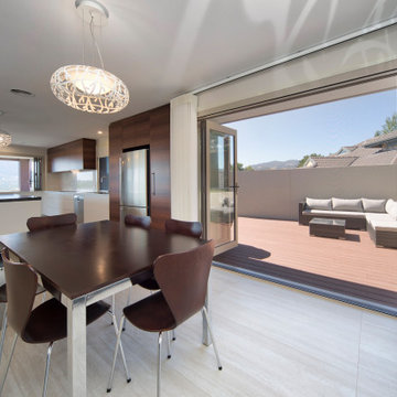 Modern Minimalist Kitchen/Dining/Outdoor