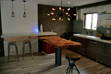 Example of a minimalist home design design in Phoenix