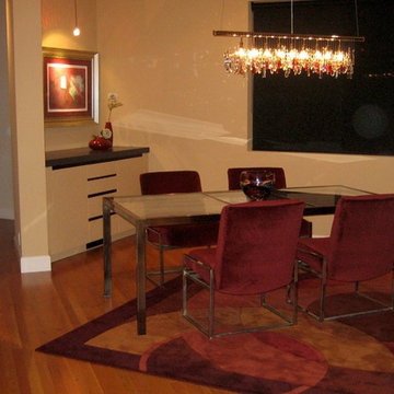 Contemporary Country Home Dining