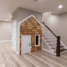 Basement Play Area Under Stairs