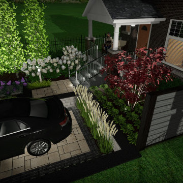Central Toronto Front Yard Parking Pad