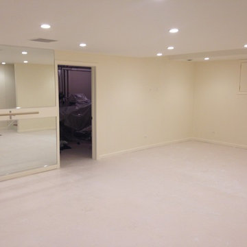 Basement Finishing into Workout Room