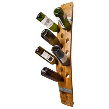 Wine Barrel Wall 16-Bottle Wine Rack