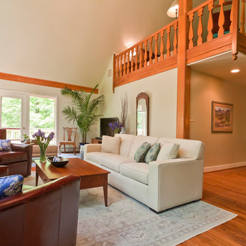 Asian-Inspired Great Room