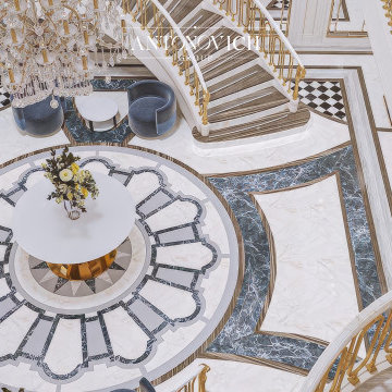 Royal Opulence: Antonovich Group Palace Staircase Masterpiece