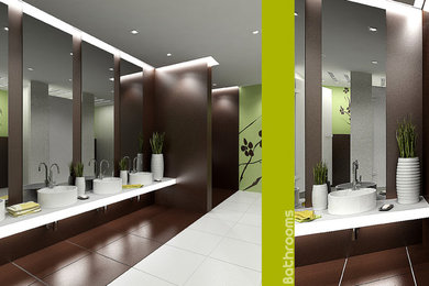 Minimalist bathroom photo in Other