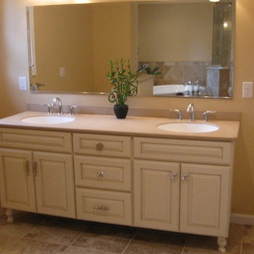 Full Bathroom Remodeling with Soaking Tub and Custom Shower