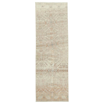 Rug N Carpet - Handwoven Turkish 2' 9'' x 8' 7'' Distressed Area Rug