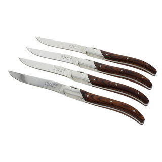 French Home Laguiole Neutral Tones Steak Knives (Set of 4)