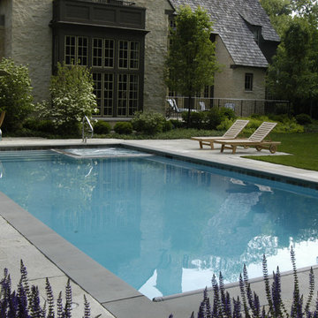 Glencoe, IL Swimming Pool with Interior Spa