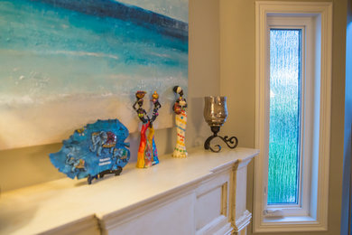 Inspiration for a timeless living room remodel in Calgary