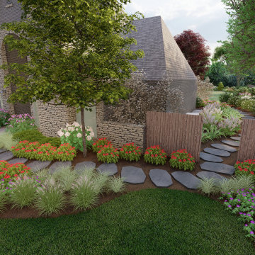 Front Yard + Backyard Design (Illinois)