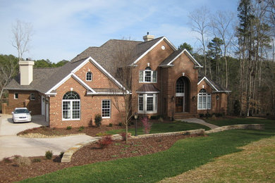Traditional exterior home idea in Raleigh