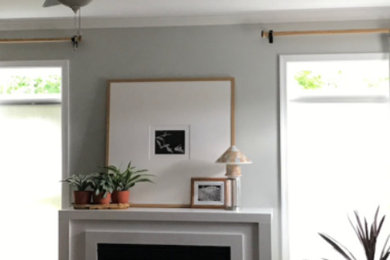 Custom Window Treatments- Living Room