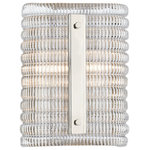Hudson Valley Lighting - Athens 2 Light 10" Wall Sconce, Polished Nickel Finish, Clear Glass - Features: