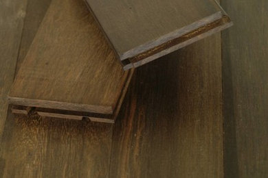 100% EBONY Hardwood Flooring - Zig-Zag PURE