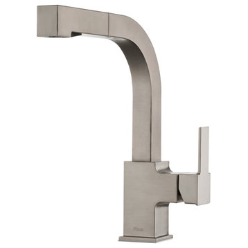 Arkitek 1-Handle Pull-Out Kitchen Faucet, Stainless Steel
