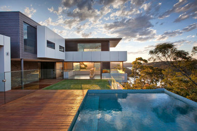 This is an example of a contemporary home design in Sydney.
