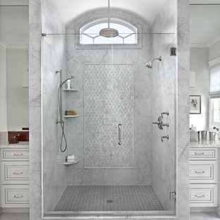75 Beautiful Wet Room With White Cabinets Pictures Ideas Houzz