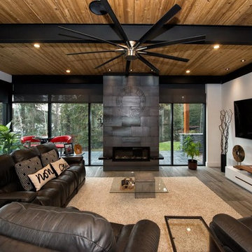 Sleek Industrial Living