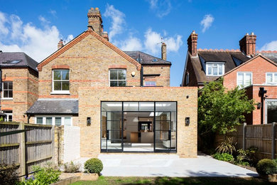Design ideas for a contemporary exterior in Berkshire.