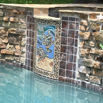 Sea Turtles Mosaic
