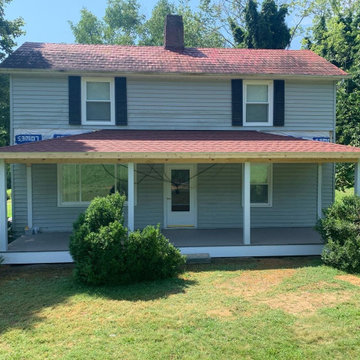 Front Porch Roof & Deck Rebuild