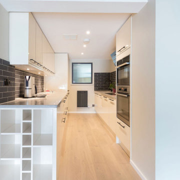 2 bedroom flat renovation in a converted river-side Wapping warehouse, Matt