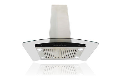 AKDY Stainless Steel Island Mount Range Hood