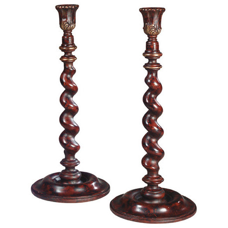 Barley Twist Candlesticks