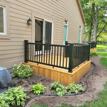 Stone Oak Cedar Deck