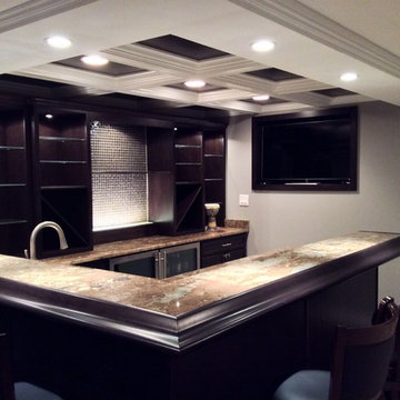 Macomb (2) Transitional Finished Basement