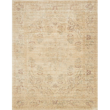 Ellen DeGeneres Crafted by Loloi Desert/Red Trousdale Rug 7'10"x7'10" Round