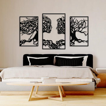 Facial Tree Wall Art