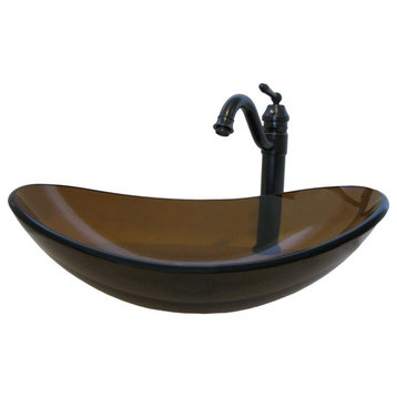 Novatto NSFC-324T359ORB BABBUCCIA Bathroom Sink Set In Oil Rubbed Bronze