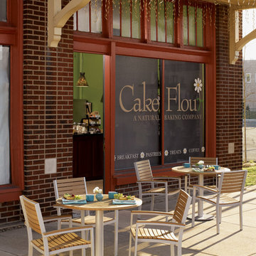Travira Bistro Set on Patio