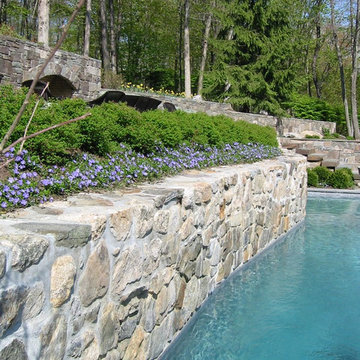 Pool Masonry and Surrounding Landscaping