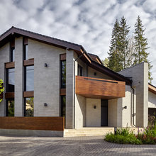 Фасад коттеджа