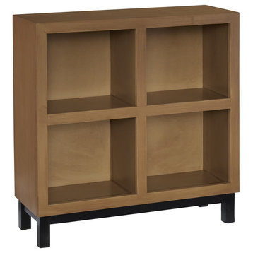 Library Camel Brown Accent Bookcase