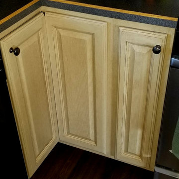 Antique Glazed Cabinets