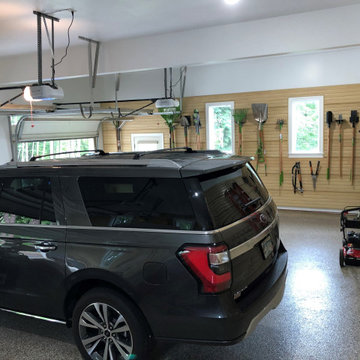 Lakeside garage interiors