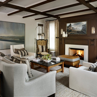 Dark Fireplace | Houzz