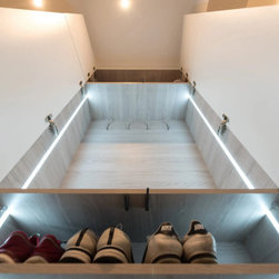 Fitted Sliding Wardrobes and Granite Kitchen Bloomsbury by Inspired Elements - Furniture
