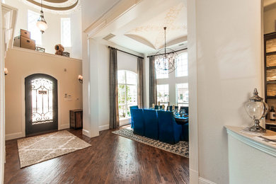 Inspiration for a timeless entryway remodel in Dallas